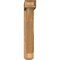 Ekena Millwork Traditional Craftsman Rough Sawn Bracket w/ Offset Brace, Western Red Cedar, 6"W x 30"D x 34"H BKT0604X30X34TRA04RWR - alternate 4
